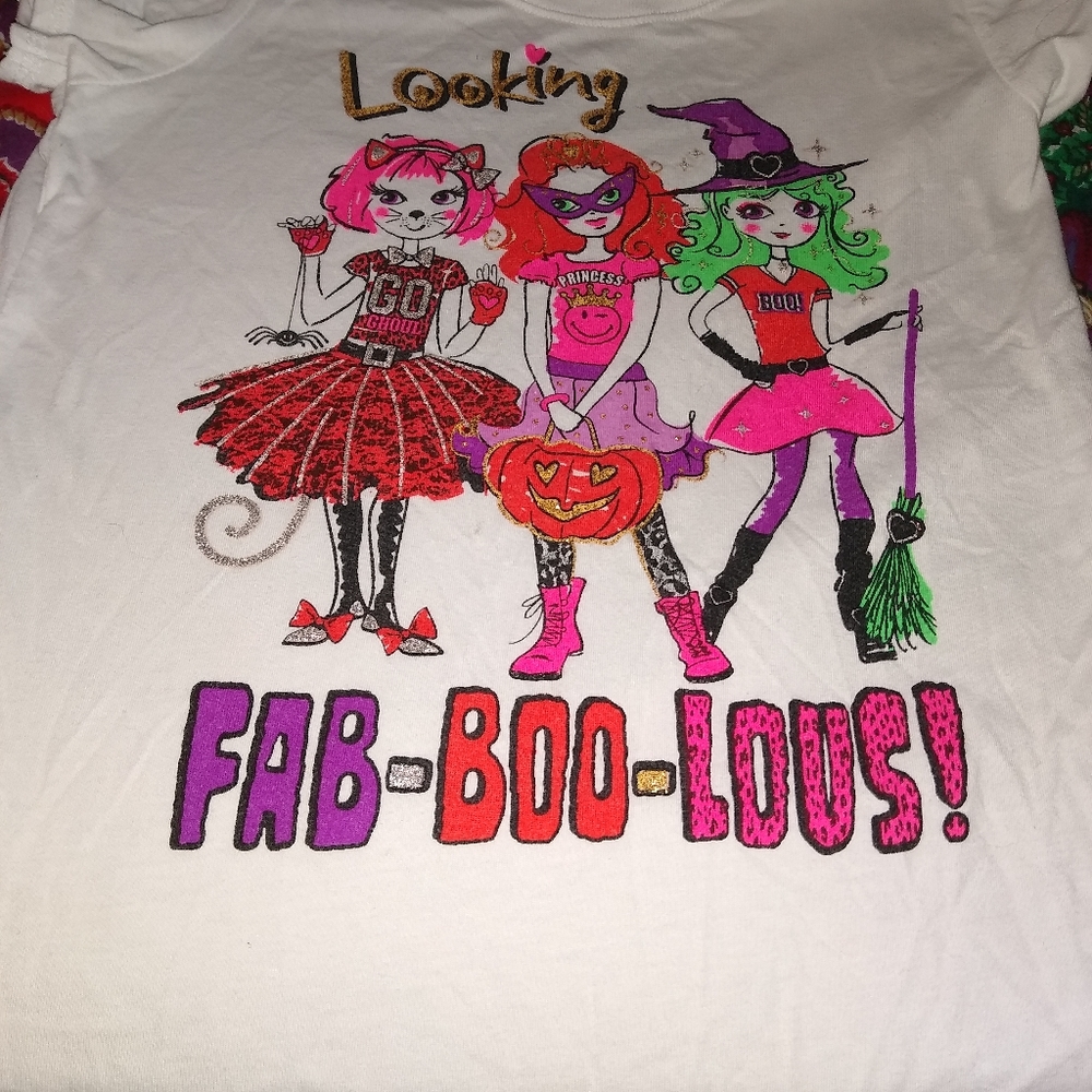 Girls Halloween shirt